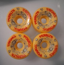 Ruote Powell Peralta G Bones ristampa personalizzate colore giallo