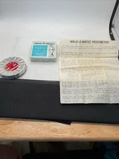 Walk a Matic - Vintage 1969 Mechanical Pedometer - Made In Japan with Box