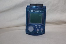 Official OEM SEGA Dreamcast Blue Visual Memory Unit VMU HKT-7000