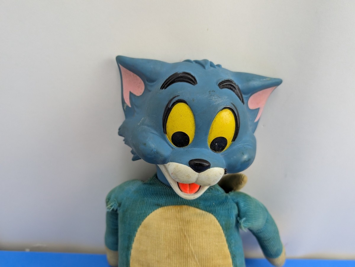 1965 Vintage Mattel Tom No Jerry Talking Plush Pull String Doll