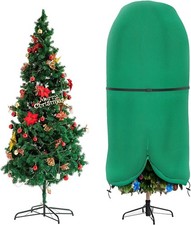 Upright Christmas Tree Storage Bag with Adjustable Straps, Xmas Tree Cover with