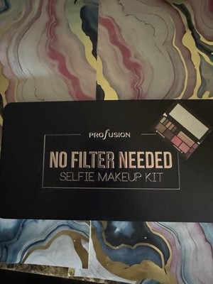 Profusion No Filter Needed Selfie Makeup Kit Black Case New