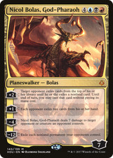 Nicol Bolas, God-Pharaoh #140 (MP) Strixhaven PPSTX Magic MTG