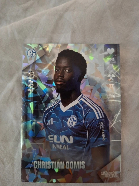 Christian Gomis - 10/10 numbered Parallel - FC Schalke 04 - Ultimate Dropz