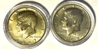1967 &1968-D 50C Kennedy Half Dollar Uncirculated 40% Silver (in capsules)