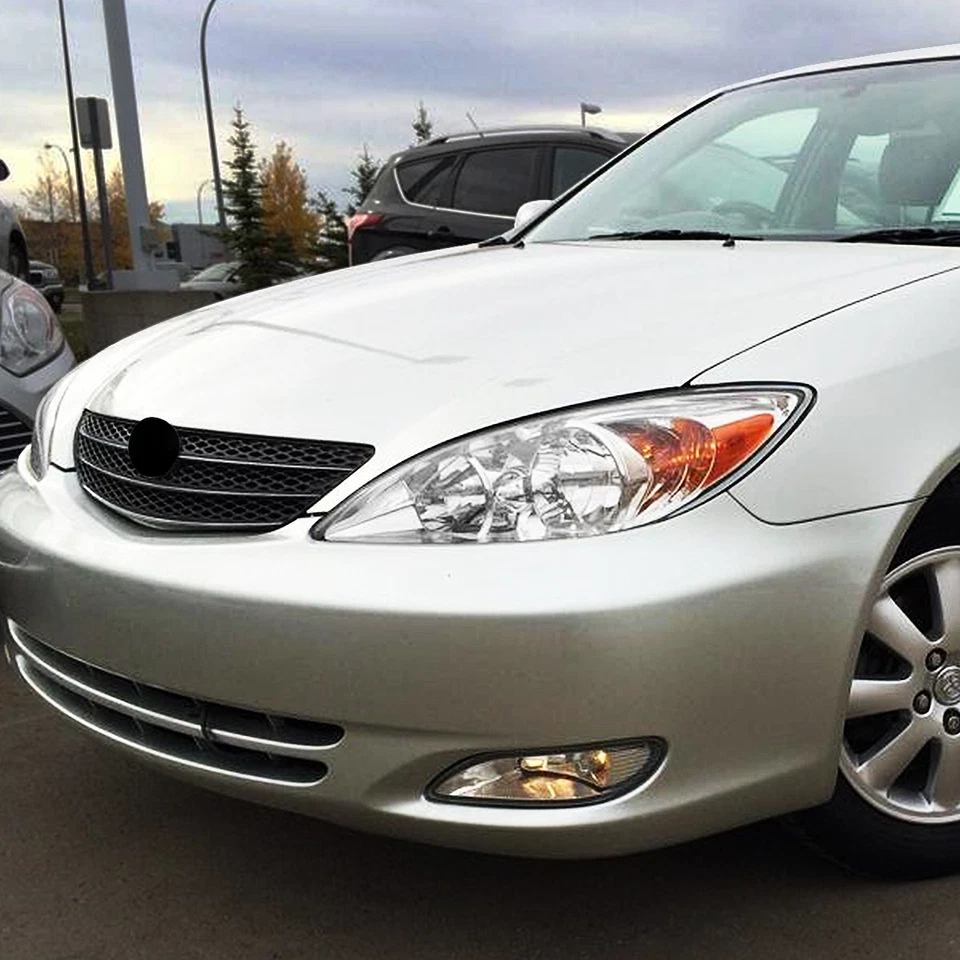 PARA 02-04 TOYOTA CAMRY LADO DERECHO CARCASA CROMADA ESTILO OE FARO LÁMPARA 03 Foto 3 de 4