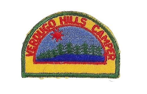 Verdugo Hills Council CA CP BSA Patch GRN Bdr (ZG609)