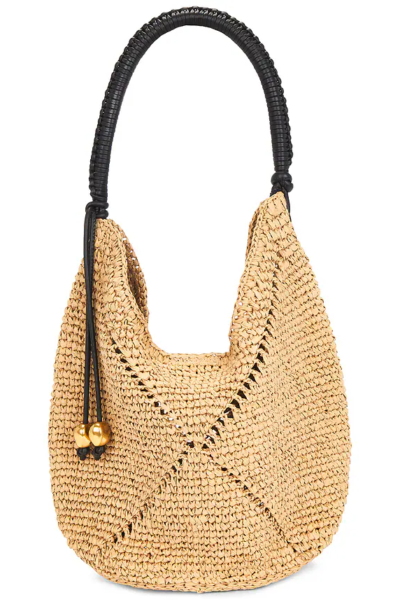 Madewell Lg Straw Pouchette Bag: Seasonal