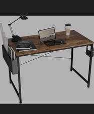 HOMIDEC Writing Computer Desk, Office Work Desk for Student and Worker, Laptop T