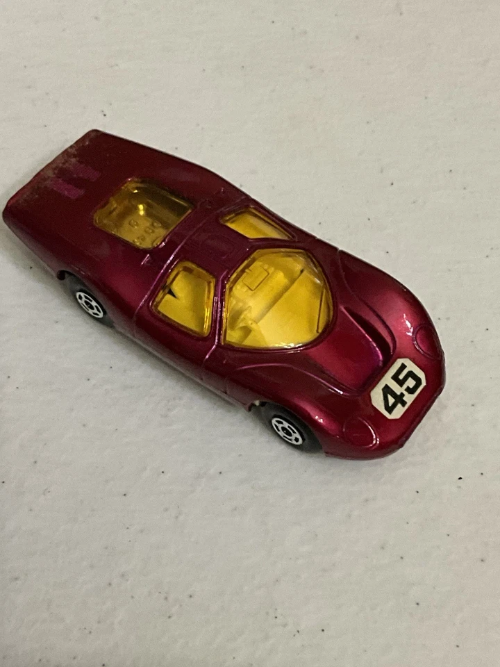 Vintage 1969 Lesney Matchbox Superfast Ford Groupe 6 No.45 Roxo Die-Cast - Imagem 2 de 4