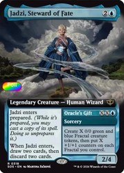 Jadzi, Steward of Fate (Extended Art) #318 Foil Secrets of Strixhaven