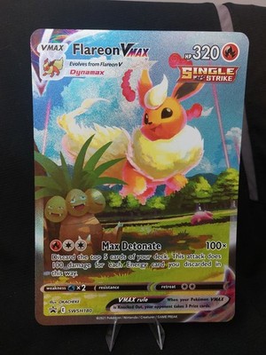 Flareon VMAX SWSH180 JUMBO Promo Card - Pokemon TCG NM/LP | eBay