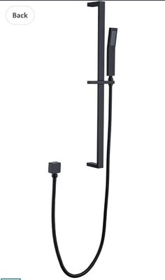Handheld Shower Head with Slide Bar Combo 27.5 Inch Adjustable Height Slide