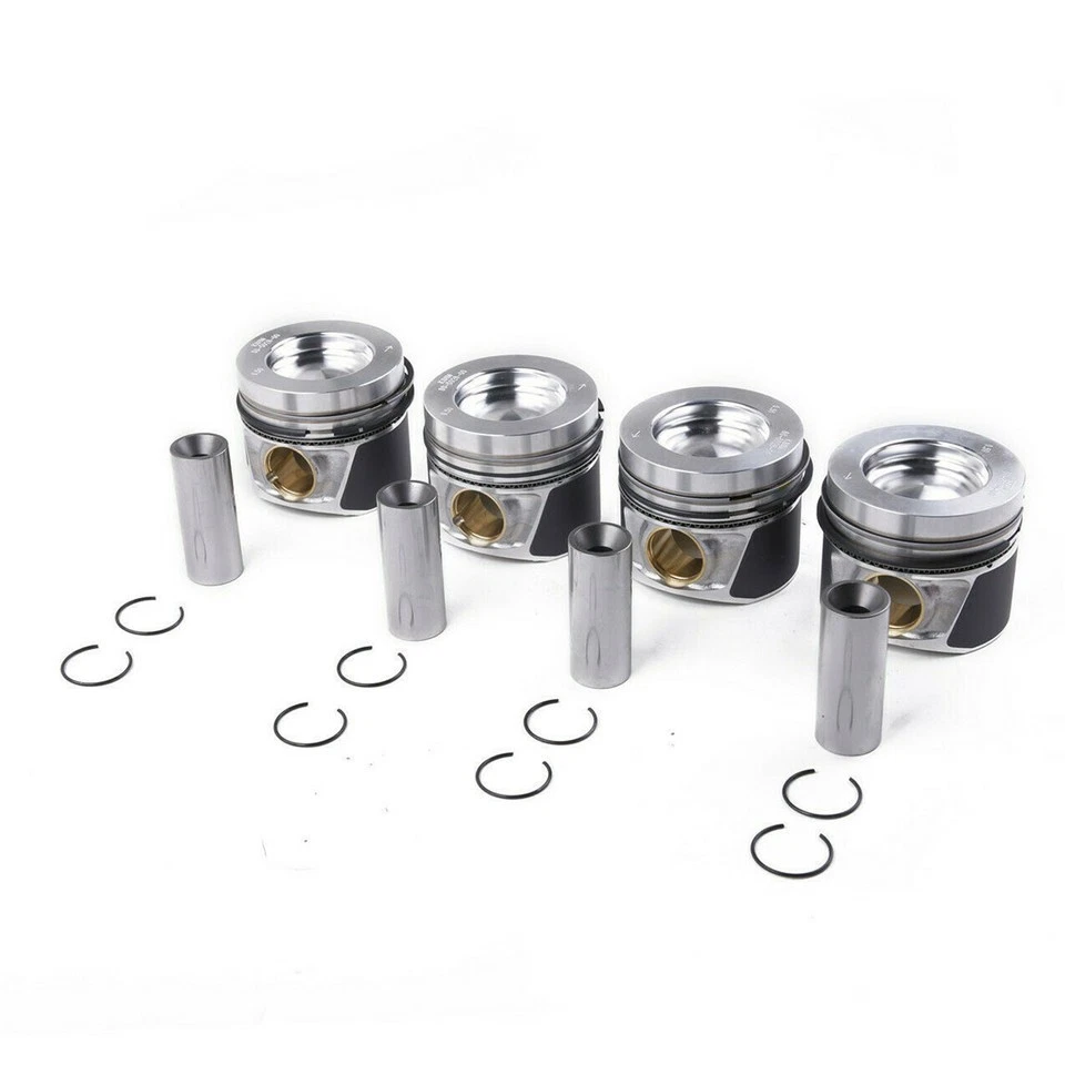 Pistons Rings Set for Volkswagen Jetta Golf Passat Audi 2.0 TDI CJAA 03L107065M - Imagem 2 de 4
