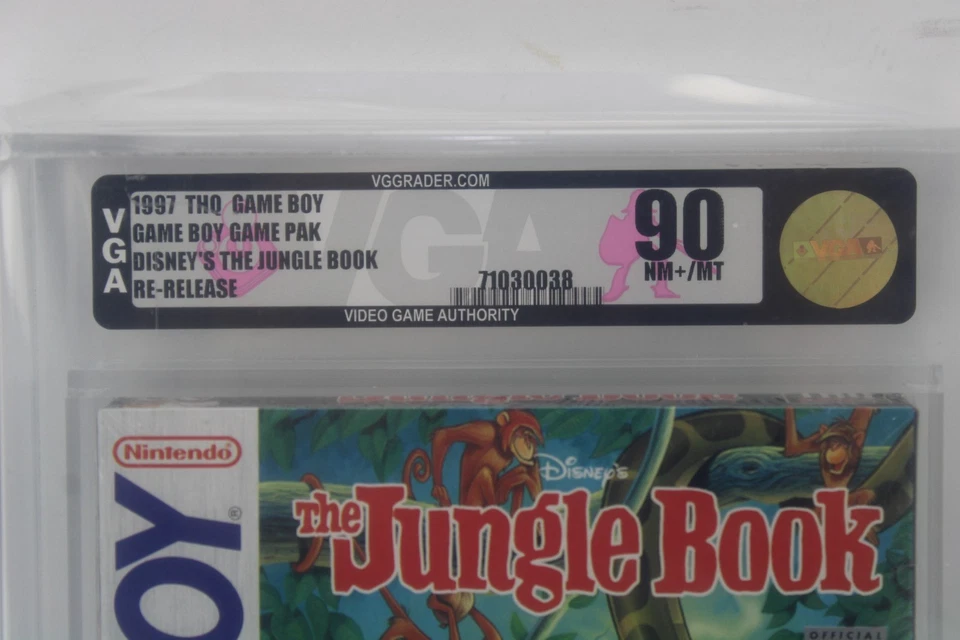 Disney's The Jungle Book Nintendo Game Boy New VGA Graded Gold Level 90 NM+/MT - Image 4 of 4