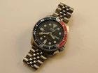 VINTAGE 2004 SEIKO 7S26-0020 PEPSI SCUBA DIVER 21J AUTOMATIC GENTS WRISTWATCH