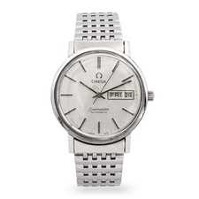 Omega Seamaster Stainless Steel Day-Date Automatic Men’s Watch