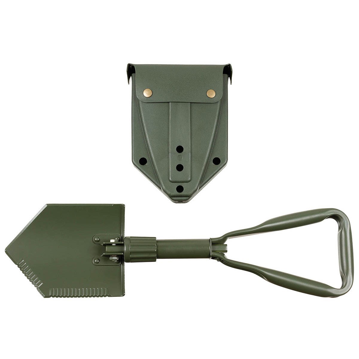 MFH US Folding Spade Entrenching Tool Olive Survival Camping Metal Detecting