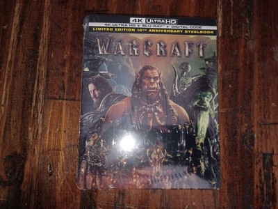 Warcraft (10th Anniversary) (Steelbook) [New 4K UHD Blu-ray] Ltd Ed, With Blu-
