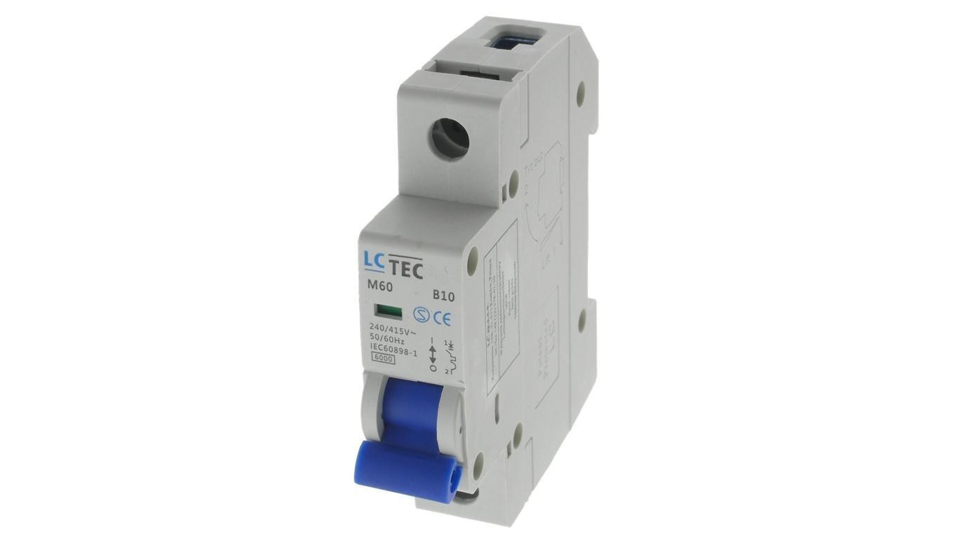 Overcurrent Switch M60 1P 1M 1F B 10A 6kA 361022