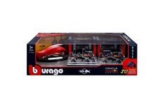 Bburago 1:43 Formula F1 Racing Paddock Set,Red Bull/McLaren/Ferrari/Mercedes AMG