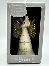 St Nicholas Square Peace Angel Ornament NOS