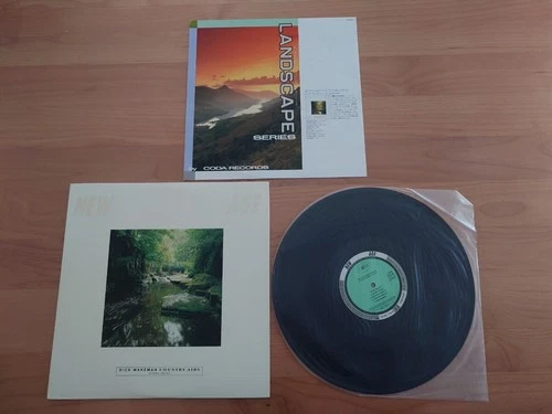Rick Wakeman Country Airs LP Promo Rare Used 80s Vinyl Record