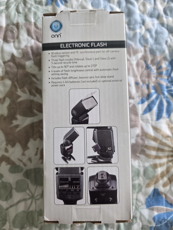 NEW in Box ONN Electronic Flash for DSLR Cameras - Image 2 of 4