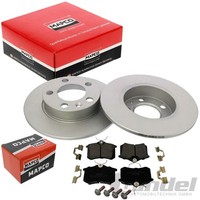 Mapco Bremsscheiben 230Mm + BelÄGe Hinten Passend FüR Audi A1 A2 A3 TT Seat Cord