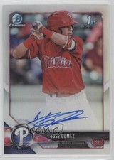 2018 Bowman Chrome Prospect Auto Refractor 425/499 Jose Gomez #CPA-JG Auto 0l2