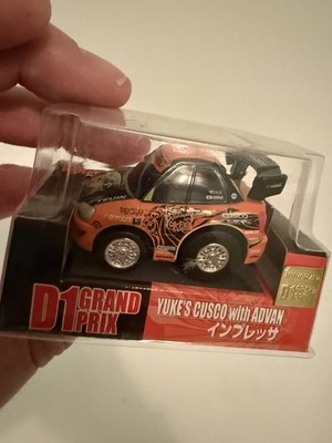     Takara Choro Q D1 Grand Prix YUKE S CUSCO mit ADVAN  Selten!!    