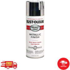 11 Oz. Bright Chrome Metallic Spray Paint 11 Oz. Bright Chrome Metallic Spray Paint