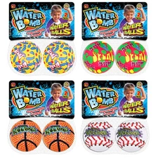 Ja-Ru 149 Bright Graphics Sponge Water Bomb Ball (Pack of 24)
