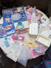 Vtg Lot 1984 Barbie Doll The Heart Family Nursery Play Set, Furniture & Clothes — photo 1