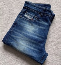 Men New Diesel Jeans Casual Wash High Street Straight Leg Pants