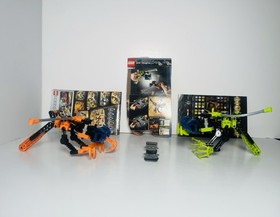 Bionicle Rahi Nui-Rama 8537 with Manuals.  Complete. Includes Original Elastics.