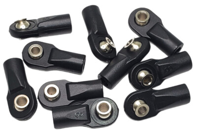 NEW NHX RC Plastic M4 Rod Ends with Pivot Balls 22x9.7mm 10pcs/bag