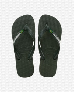 havaianas verde oliva