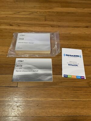 2018 Chevrolet Silverado Owner's Manual – Navigation User Guide Book (Used)