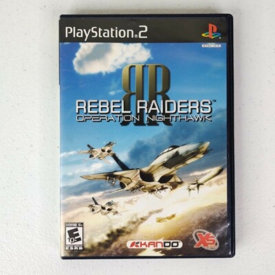 Rebel Raiders Operation Nighthawk Playstation 2 PS2 Complete W/ Manual -TESTED 