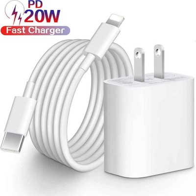 Fast Charger OEM Quality 20W USB C Power Adapter For iPhone 15 14 13 12 Pro Max