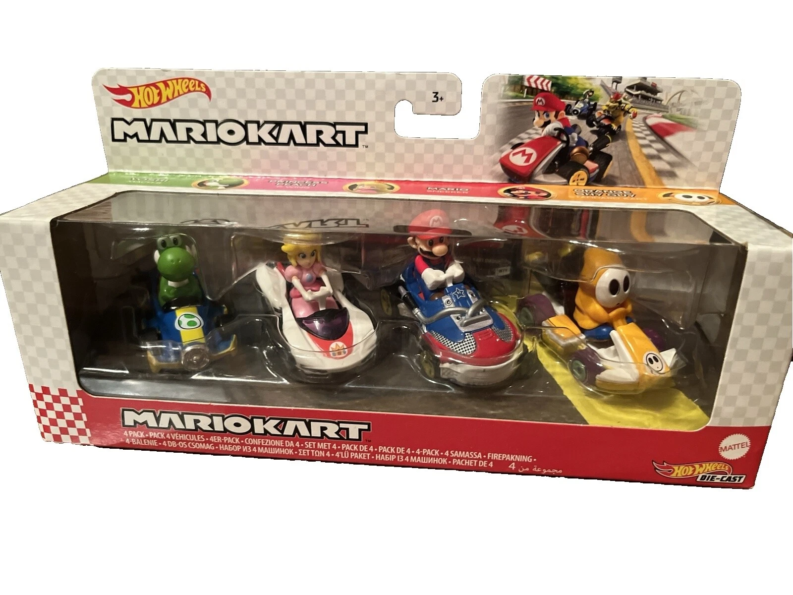 Conjuntos de jogos de ação de metal fundido Hot Wheels