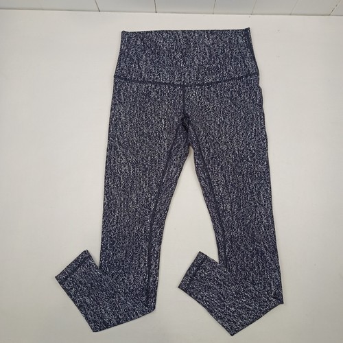 Lululemon Align Full Length Women Leggings Black & White Size CA 8 AU 12 Tight - Picture 5 of 18