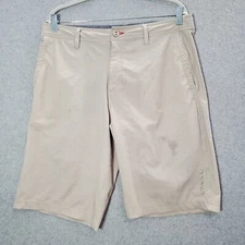 O'Neil Hybrid Men Shorts 32 Beige Chino Surf Beach Drawstring READ