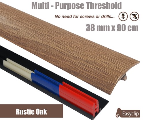 New Quality 38mm Laminate Door Threshold strip Multi Purpose Any Floor Type 90cm - Picture 22 of 38