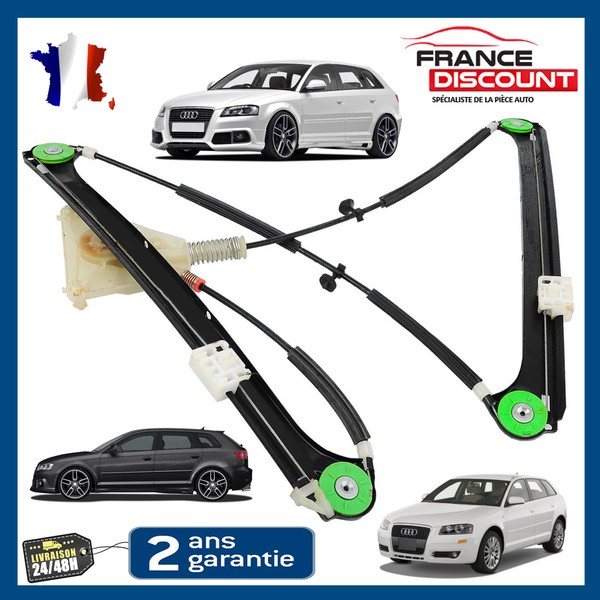 Fensterhebermechanismus Vorne Links Fahrer FüR Audi A3 8PA 8P4837461 5 TüRen-image