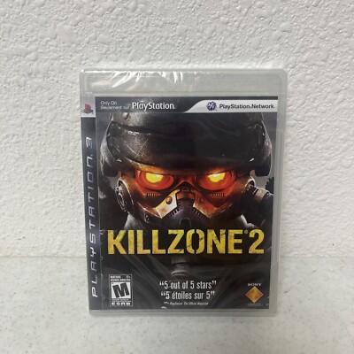Killzone 2 SEALED (Sony PlayStation 3, 2009) ORIGINAL BLACK LABEL EDITION