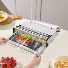 HAND WRAPPING MACHINE, WIDTH FILM WRAPPER, WRAPPING MACHINE FOR FOOD PACKAGING