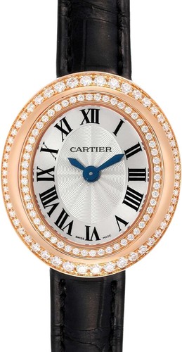MVMT Blue Leather Strap Watch 38mm Round case Rose Gold Tone Orion Nova Women main image 3