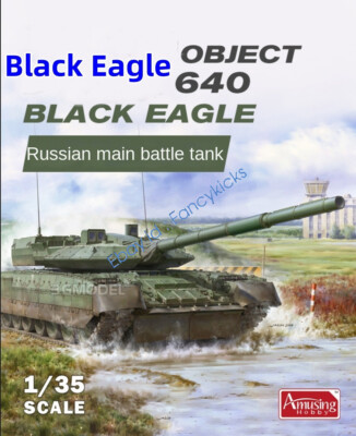 Amusing Hobby 35A064 1/35 Russian Main Battle Tank Black Eagle Object 640 model